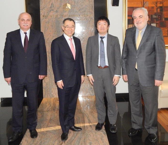 Ръководството на БСК се срещна с японския посланик в България